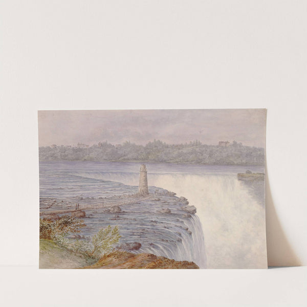 Grand Falls at Niagara from near the observatory, Goat Island, July 22, 1846 by Michael Seymour
