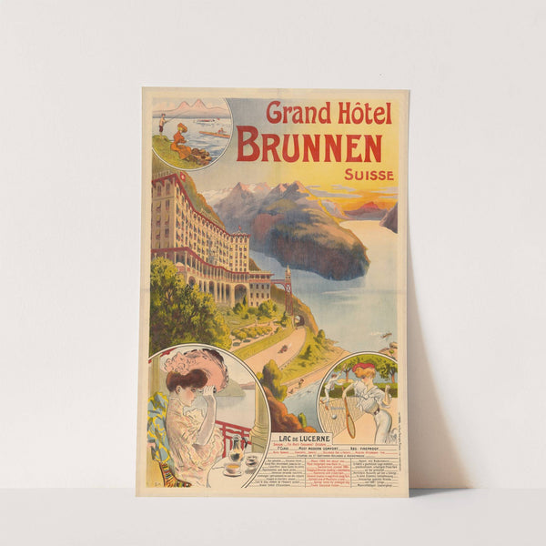 Grand Hotel Brunnen Suisse (1905) by Georges Meunier