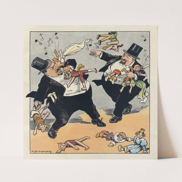 Now will you believe me (1913) by Louis Glackens