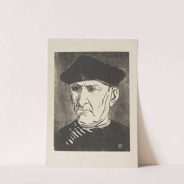 Grand portrait d’homme (1885) by Henri-Charles Guérard