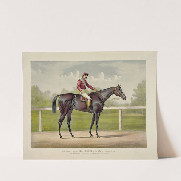 Grand racer Kingston, by Spendthrift; dam imp. Kapanga, by Victorious, 2nd dam Kapunda, by Stockwell (1891) by John Cameron