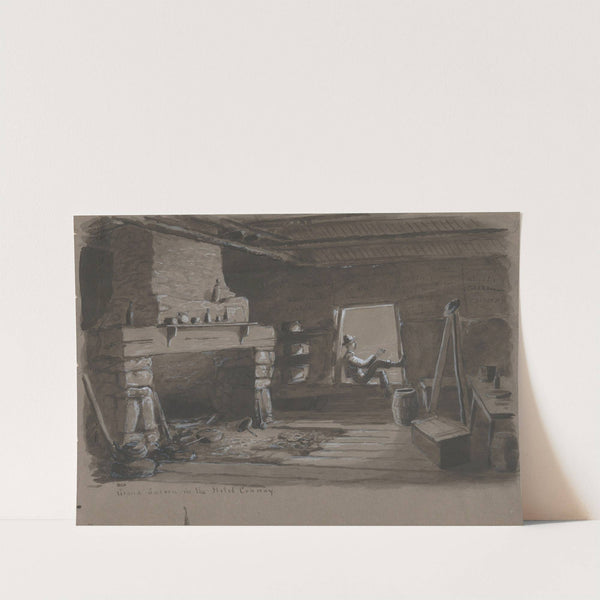 Grand Saloon in the Hotel Conway by Alfred Wordsworth Thompson