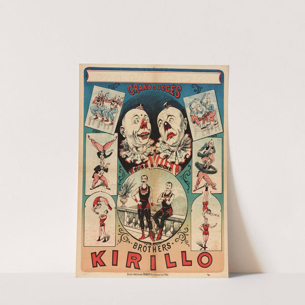 Grand Succes Soso & Miche . Brothers. Kirillo (1882-1888) by Imp. Charles Lévy