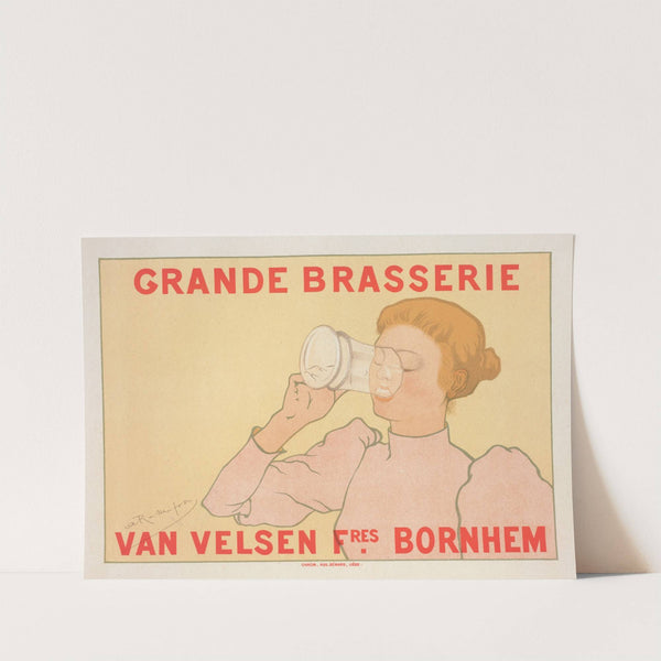 Grande Brasserie Van Velsen frères. Bornhem (1896) by Armand Rassenfosse