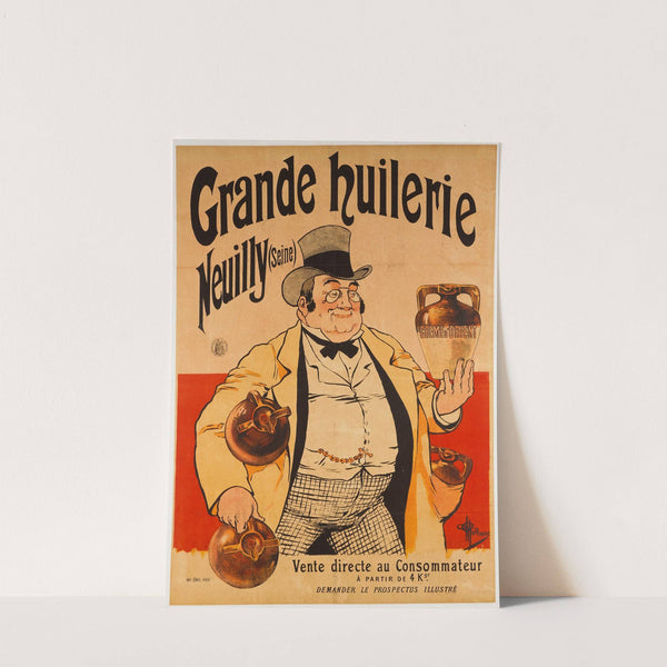 Grande Huilerie Neuilly (Seine) (1890-1900) by Albert Guillaume