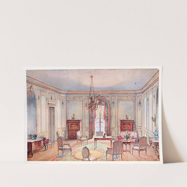 Grande salon Louis XVI. (1907) by Georges Rémon
