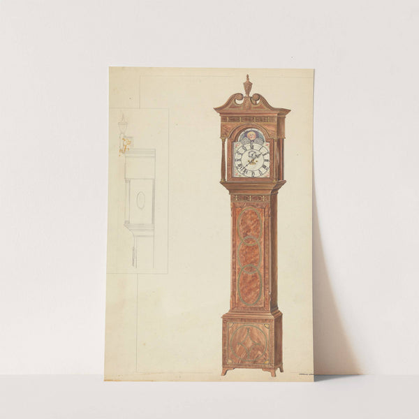 Grandfather Clock by Francis Law Durand