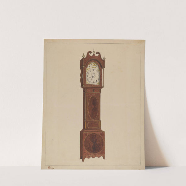 Grandfather Clock by Nicholas Gorid