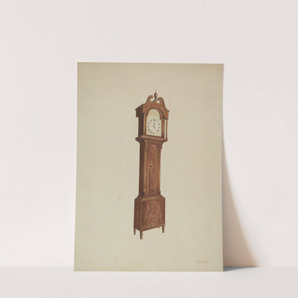 Grandfather Clock by Cornelius Christoffels
