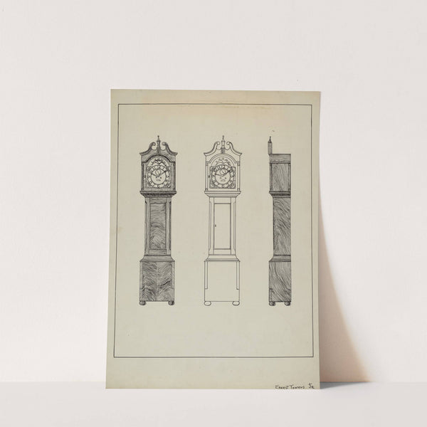 Grandfather Clock by Ernest A. Towers, Jr.