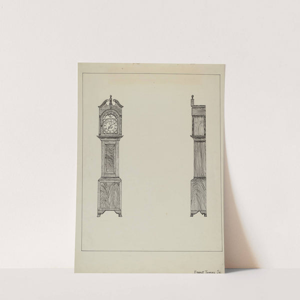 Grandfather Clock by Ernest A. Towers, Jr.