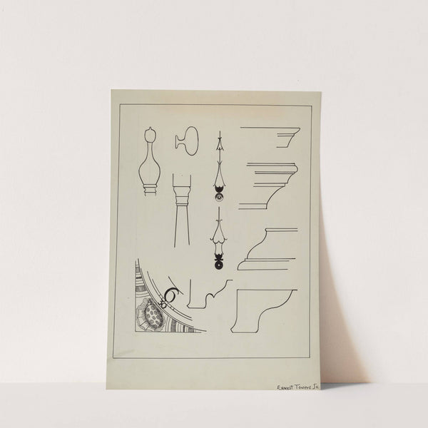 Grandfather Clock by Ernest A. Towers, Jr.