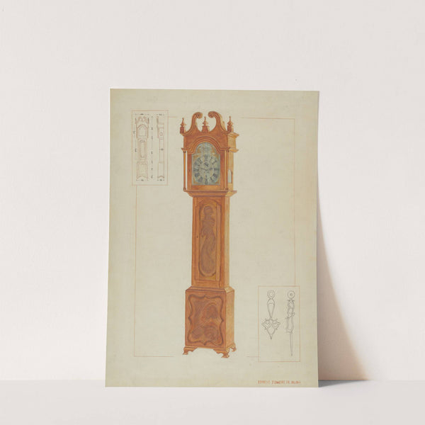 Grandfather's Clock by Ernest A. Towers, Jr.