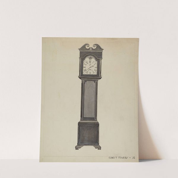 Grandfather's Clock by Ernest A. Towers, Jr.
