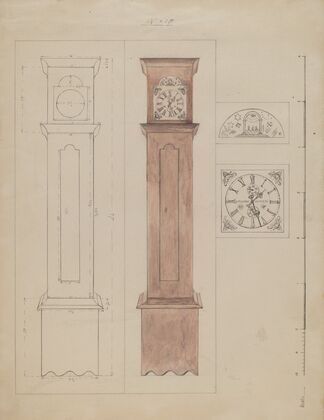Grandfather’s Clock (Old Pine)