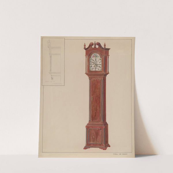 Grandfather's Clock (Timepiece) by Francis Law Durand