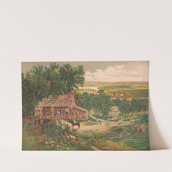 Grandfather’s mill (1880) by Gibson & Co. Lith