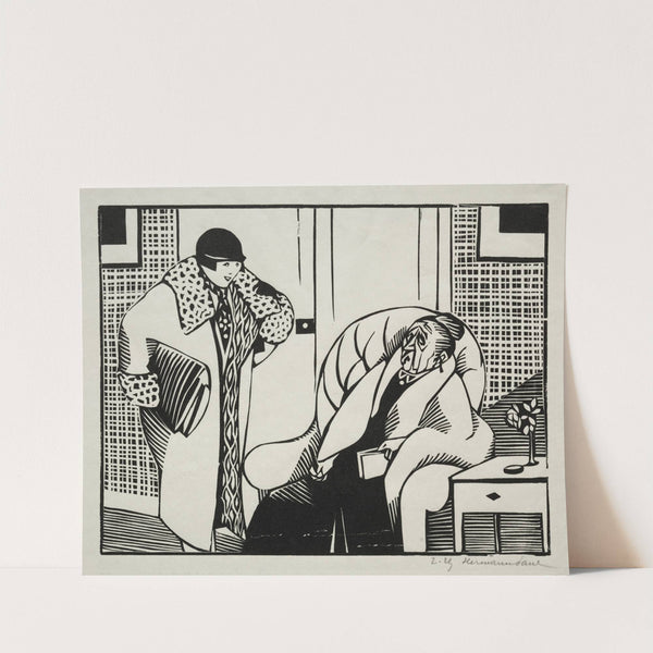 Grand'mère, it était passioment aujourd'hui le cours sur Malthus by Hermann Paul