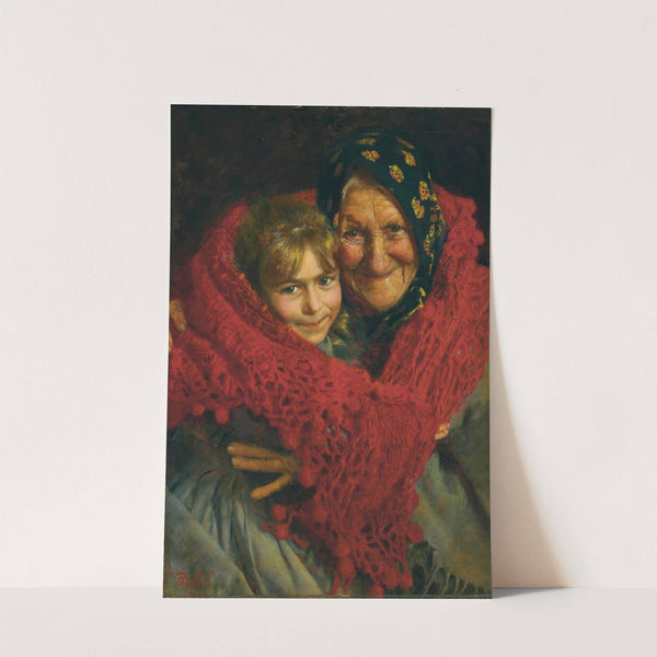 Grandmother and Child by Gaetano Bellei