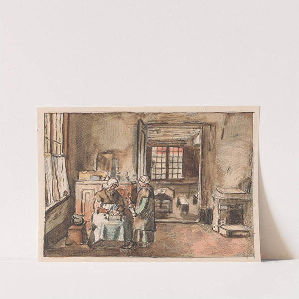 Grandmother's Feast by Henri de Braekeleer