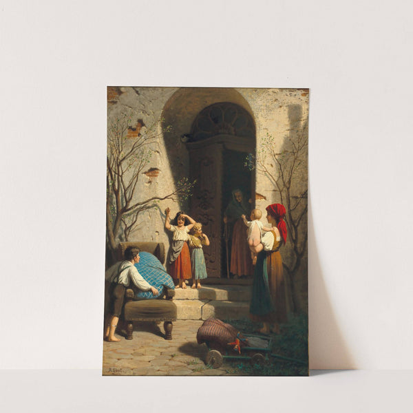 Grandmother’s Recovery from Illness by Anton Ebert