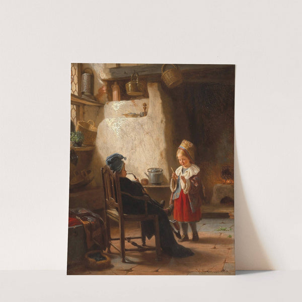 Grandpa and Grandma by Emil Gottlieb Schuback