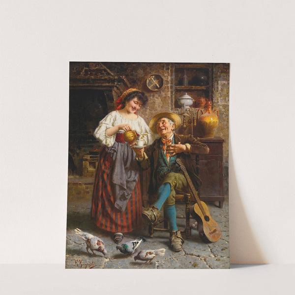 Grandpa’s coffee by Eugenio Zampighi