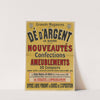 Grands magasins du Dé d’argent, Le Havre, nouveautés, confections, ameublements (1887) by Imp. Chaix