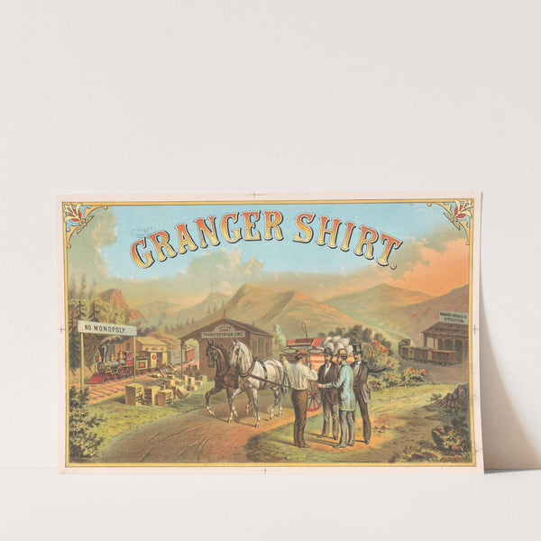 Granger shirt by The Graphic Co. Lith.