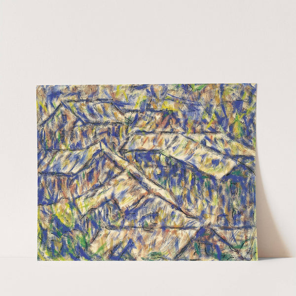 Granithäuser (Arcegno) (1927) by Christian Rohlfs