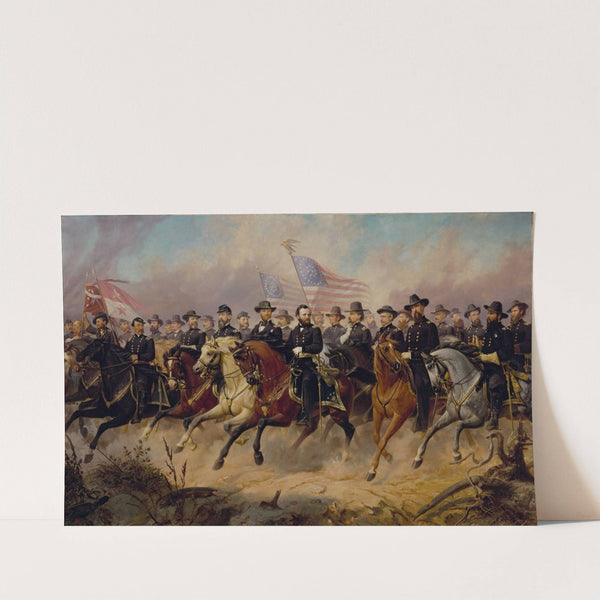 Grant and His Generals by Ole Peter Hansen Balling