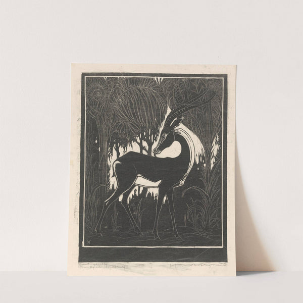 Grant gazelle (1892-1940) by Henri Verstijnen