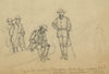 Grant writing telegram that the Army had crossed Rapidan 1864