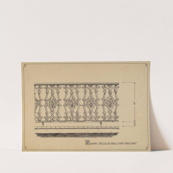 Grape Design Balcony by Thomas Byrne