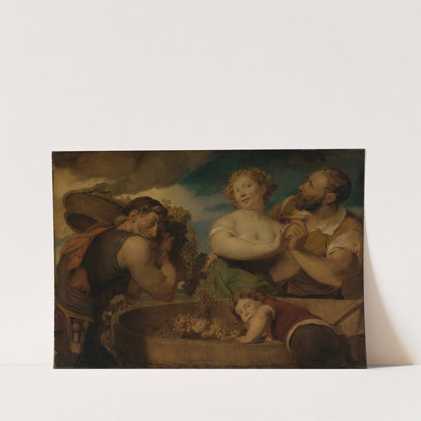 Grape harvest by Hans Canon