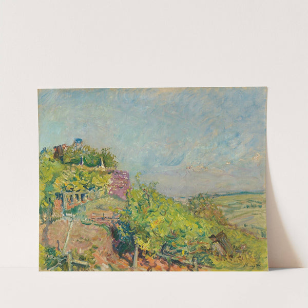 Grape harvest at Neukastel by Max Slevogt