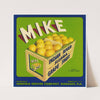 Grapefruit Label for Mike Brand (1940s)