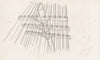 Graphic designs for Fortune magazine. Study of telephone poles
