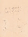 Graphic designs for Fortune magazine. Study of telephone poles