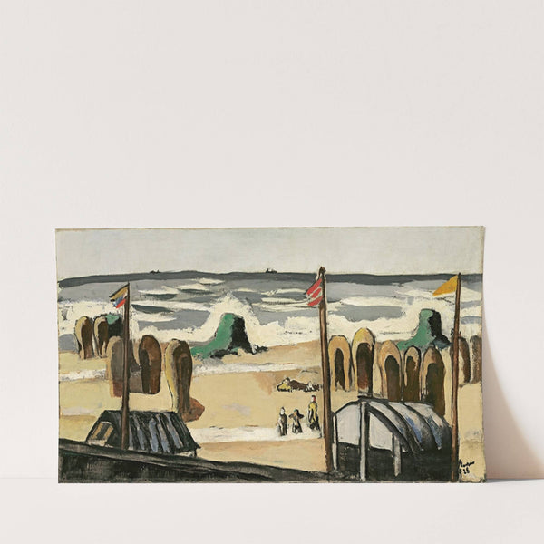Grauer Strand (1928) by Max Beckmann