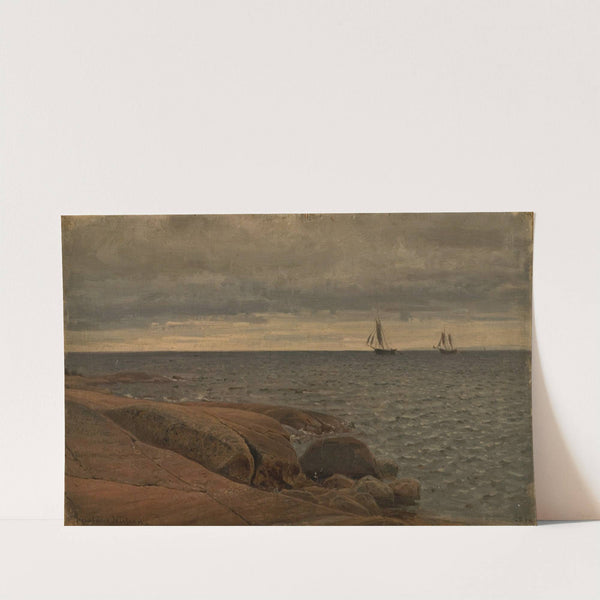Gråvær, Hvaler (1896) by Amaldus Nielsen