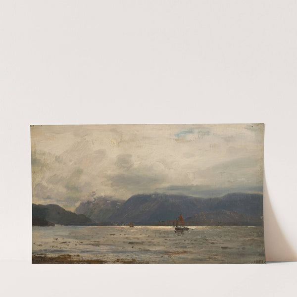 Gråvær, Ølve (1873) by Amaldus Nielsen