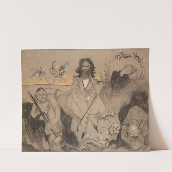 Gravedigger’s monologue by Stanisław Ignacy Witkiewicz