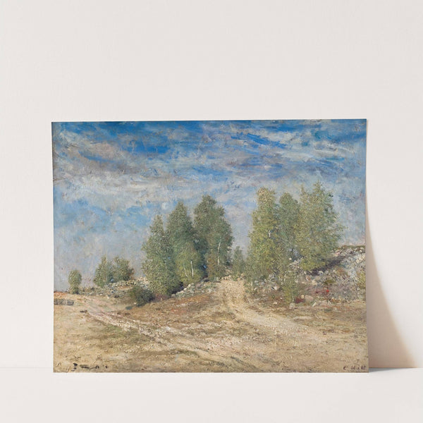 Gravel Slope by Carl Fredrik Hill