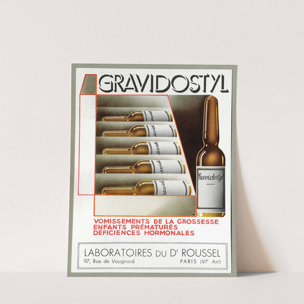 Gravidostyl (1910-1950) by Laboratoires du docteur Roussel