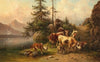 Grazing Cattle on the Lakeside