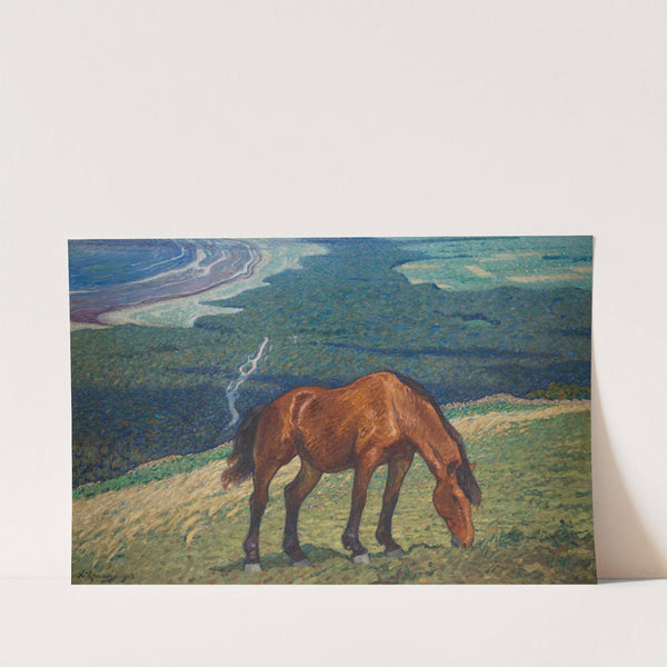 Grazing Horse by Nils Kreuger