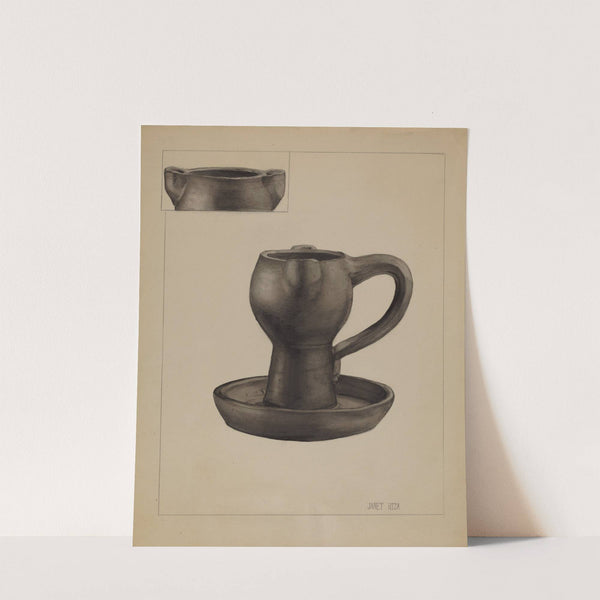 Grease Lamp by Janet Riza