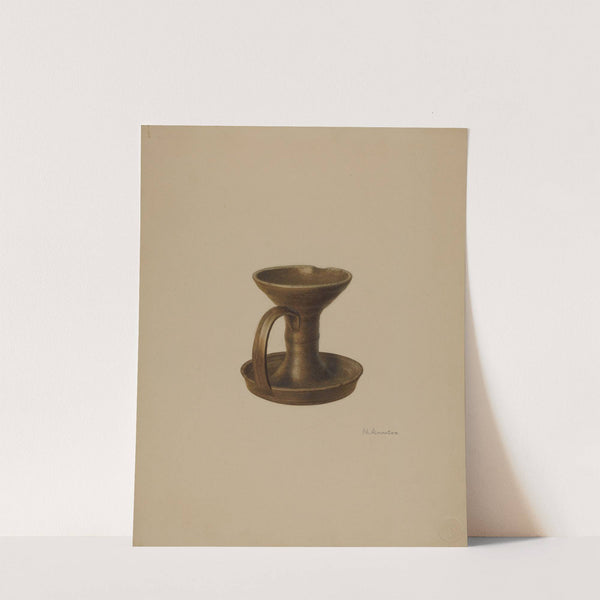 Grease Lamp (c. 1938) by Nicholas Amantea
