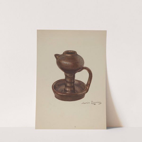 Grease Lamp by Sarkis Erganian